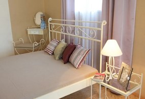 IRON-ART ROMANTIC kanape - romantická kovová posteľ 180 x 200 cm, kov