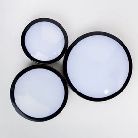 Brilagi - LED Kúpeľňové stropné svietidlo PERA LED/24W/230V pr. 28 cm IP65 čierna