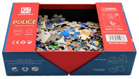 Detské puzzle Polícia 240 dielikov Aga4Kids MR1467