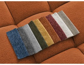 Terakotová ženilková rozkladacia/s úložným priestorom rohová pohovka (pravý roh/s leňoškou) Everest – Bobochic Paris