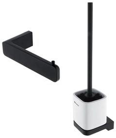 NIMCO MAC set-94KN-90 - Nástenná WC štetka a držiak toaletného papiera MAYA