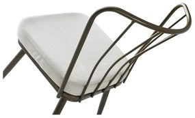 Sivé kovové jedálenské stoličky v súprave 2 ks Yildiz – Kalune Design