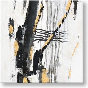 Maľovaný obraz na stenu ABSTRAKT  60x60 cm