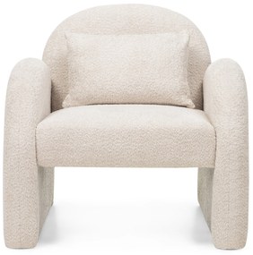 Relaxační křeslo RAINBOW světle béžové