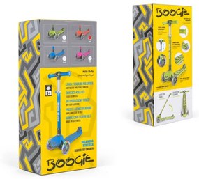 Trojkolesová kolobežka Boogie ružová