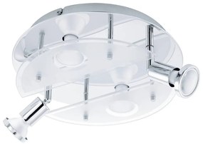 Eglo 75381 - LED RGBW Stmievateľné bodové svietidlo CABO-C 4xGU10/4W/230V + DO