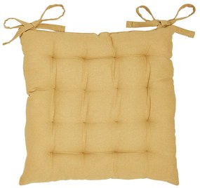 Podložky na stoličky Today  Assise Matelassee 38/38 Panama TODAY Essential Ocre