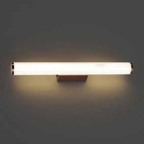 Retro nástenná lampa bronzová 60,4 cm vrátane LED IP44 - Coco