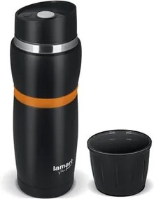 Termoska Lamart CUP 480 ml LT4054 čierna/oranžová