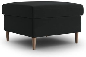 Čierna zamatová podnožka Kyoto – Cosmopolitan Design