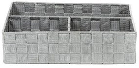 Organizér Compactor TEX 32 x 25 x 8 cm, 3 diely, sivá