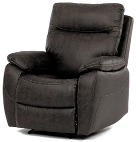 Polohovacie kreslo 4092 COF3, vintage, tmavohnedá