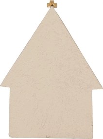 Christmas Decoration Figurine Nativity Scene 16x6x21 Cm Beige Plastic - 16*6*21 cm