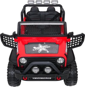 Elektrické autíčko Jeep BEAST 4x4 červené