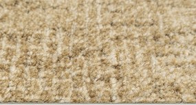 Associated Weavers, Metrážny koberec Batik 54, na mieru, šíře 4m, béžová, filc, obývacia izba