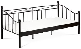 Posteľ 90x200cm BED-1905 BK čierna Autronic