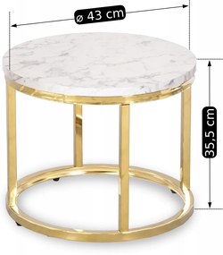 PROXIMA.store - Set dizajnových stolíkov DAFNE VEĽKOSŤ: MINI