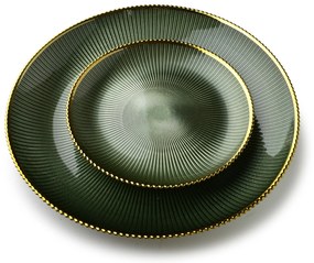Plytký tanier GREENIE 31 cm zelený