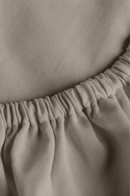 Plachta s gumičkou JERSEY taupe 180 g/m² Rozmer: 90x200x30 cm