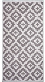 Béžový bavlnený koberec Vitaus Art, 60 × 90 cm