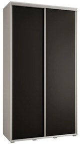 Skriňa 45 Canaris 1 130 biela/čierna/silver