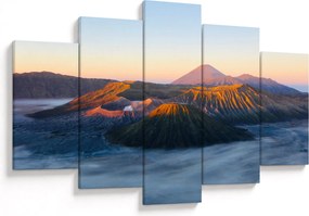 Obraz hory Bromo v Indonézii (150x105 cm)