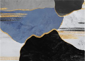 Obraz - Textúrované tvary (70x50 cm)