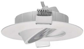 Emos ZD3122 LED SIMMI stropná vstavaná bodovka kruh priemer 90 × 25 mm 5W 450lm 4000K biela