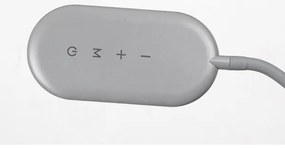 Rabalux 74010 - LED Stmievateľná dotyková stojacia lampa ADELMO LED/10W/230V šedá