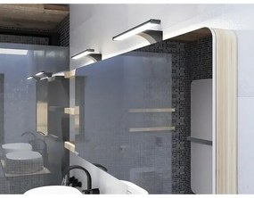 Panlux LED svietidlo do kúpeľne Elesar čierna, š. 60 cm, IP44, 12 W
