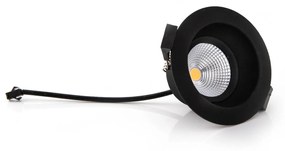 SLC One Soft zapustené LED dim-to-warm čierne