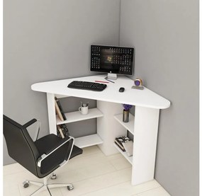 Pracovný stôl CORNER 73,8x80 cm biela