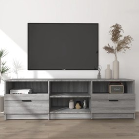 TV skrinka sivý dub sonoma 150x33,5x45 cm spracované drevo