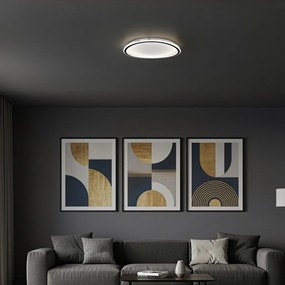 Stropné LED svietidlo Cali Round, 1x LED 30w, 4000k, b