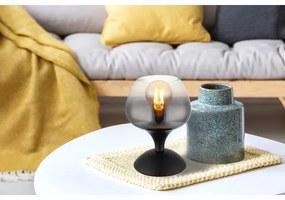 Globo 15548T2 - Stolná lampa MAXY 1xE27/40W/230V čierna