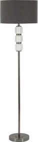 Stojacia lampa Bright 164 cm sivá/biela