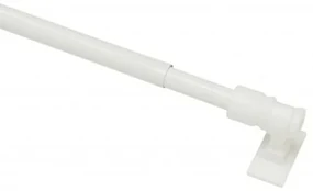 Kaviarenská tyčka roztiahnuteľná 12 mm biela, 55 - 85 cm