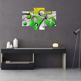 Abstraktný obraz (90x60 cm)