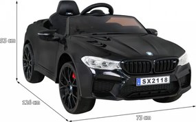 Detské elektrické autíčko BMW M5 DRIFT čierne