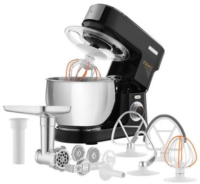 Sencor - Kuchynský robot s nerezovou miskou 1000W/230V čierny