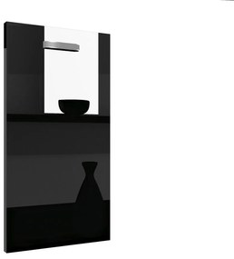 Panel na umývačku Belini zakrytý 45 cm čierny lesk  INF PZ45/1/WT/B/0/F