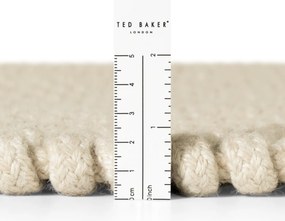 Ted Baker, Kusový koberec Ted Baker Southwark 106405 Creme, 80x250, biela, chodba / predsieň