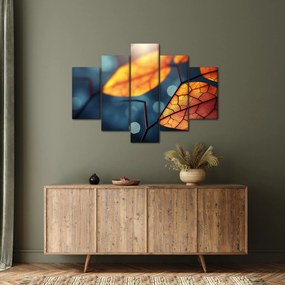 Obraz - Textúra listov (150x105 cm)