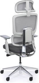 Kancelárska stolička WILMOT MF, sivý rám, sivá