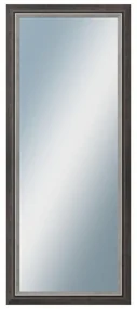 DANTIK - Zrkadlo v rámu, rozmer s rámom 50x120 cm z lišty AMALFI čierna (3118)