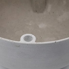 House Doctor Adventný svietnik Marb Grey Polystone 35 cm