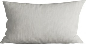Mušelínová obliečka na vankúš PURELY 40x80 cm, svetlosivá