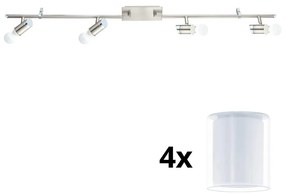 Eglo - LED Bodové svietidlo MY CHOICE 4xE14/4W/230V chróm/biela