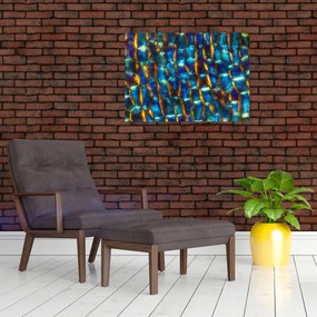 Sklenený obraz - Bunková stena (70x50 cm)