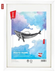 Fotorámik plastový biely 34x24 cm